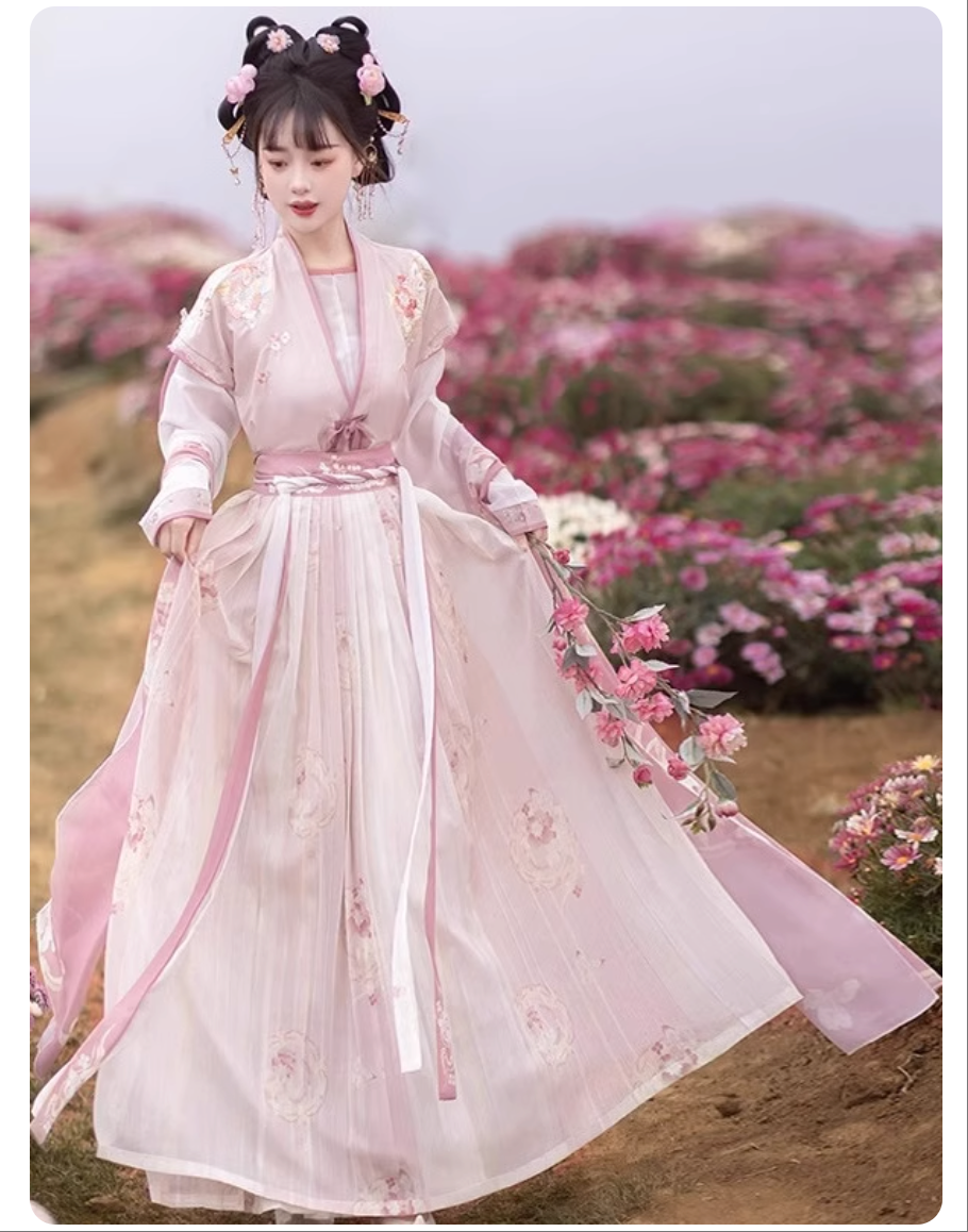 曹县汉服2025新款洛阳公主古装西安拍照唐制唐褙子齐腰