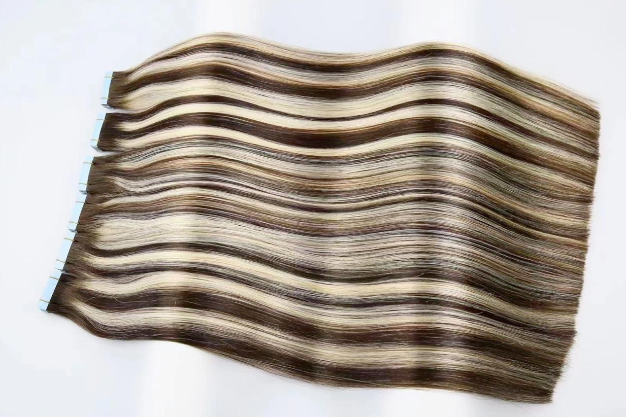 真人发接发/胶片 PU 发帘